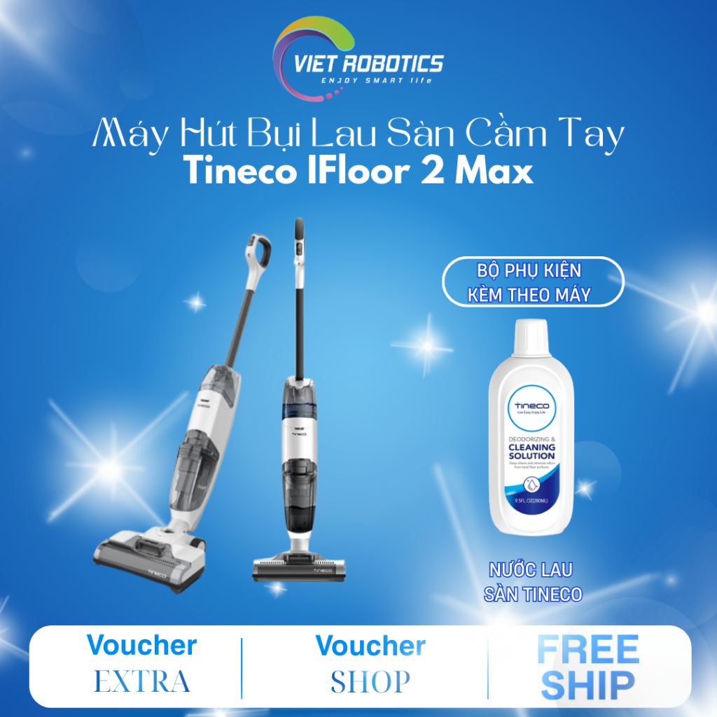 Máy Hút Bụi Lau Sàn Cầm Tay Tineco IFLOOR 2 MAX
