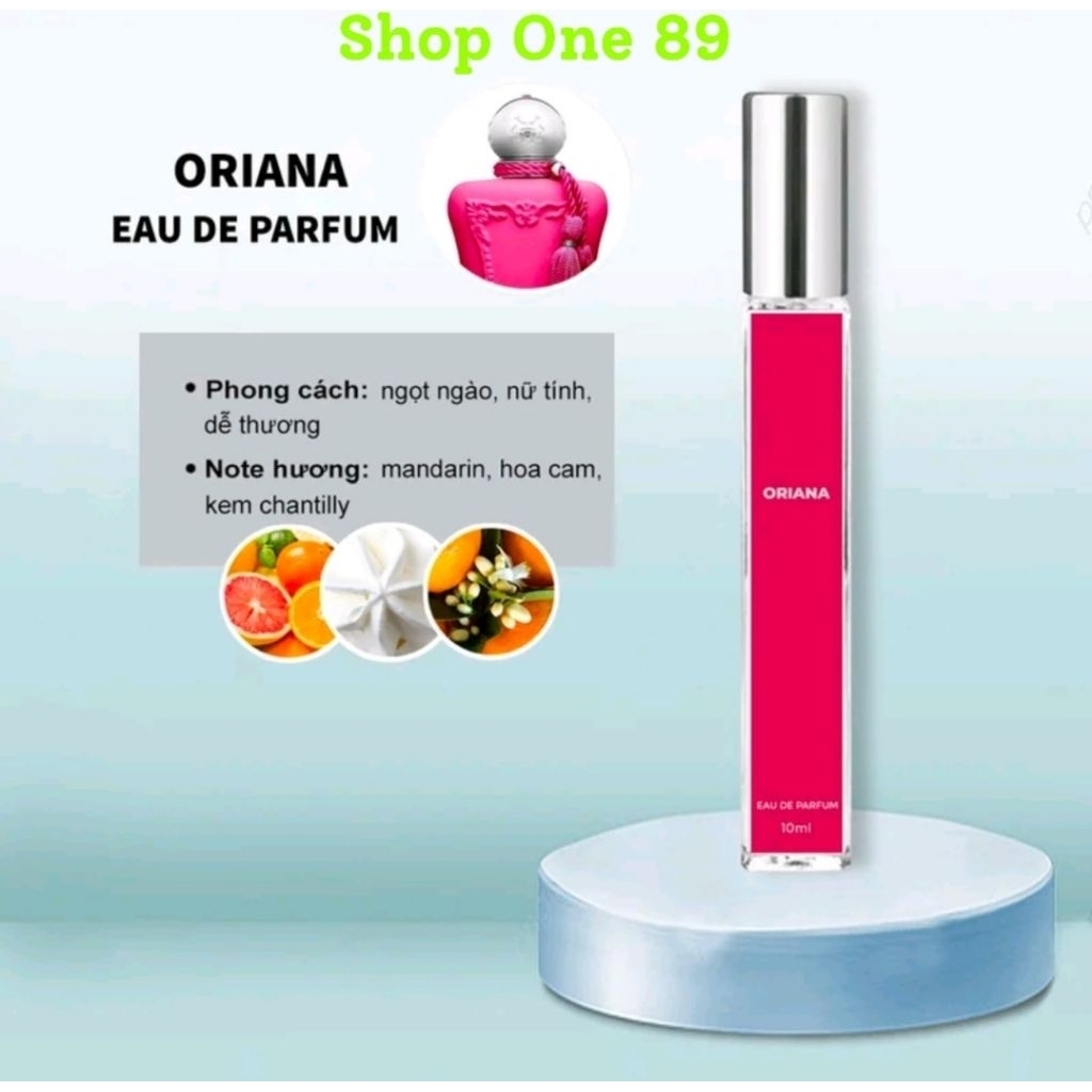 Nước Hoa Nữ  Oriana Parfums De EDF: 10ml