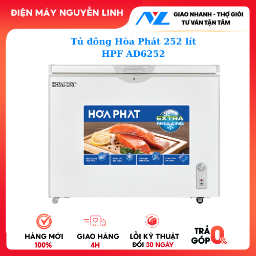Tủ đông Hòa Phát HPF AD6252 252 lít