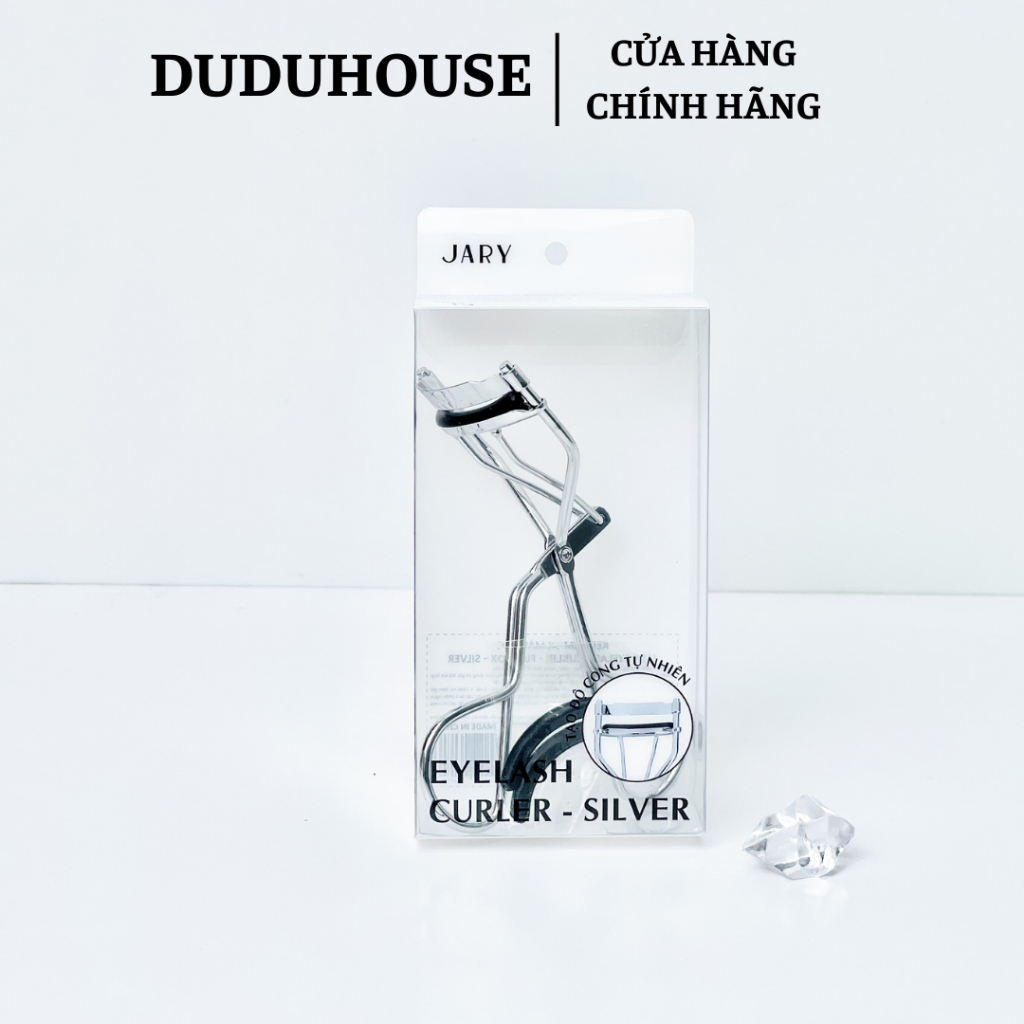 Kẹp Bấm Mi Jary Eyelash Curler Không Gỉ Bạc Duduhouse