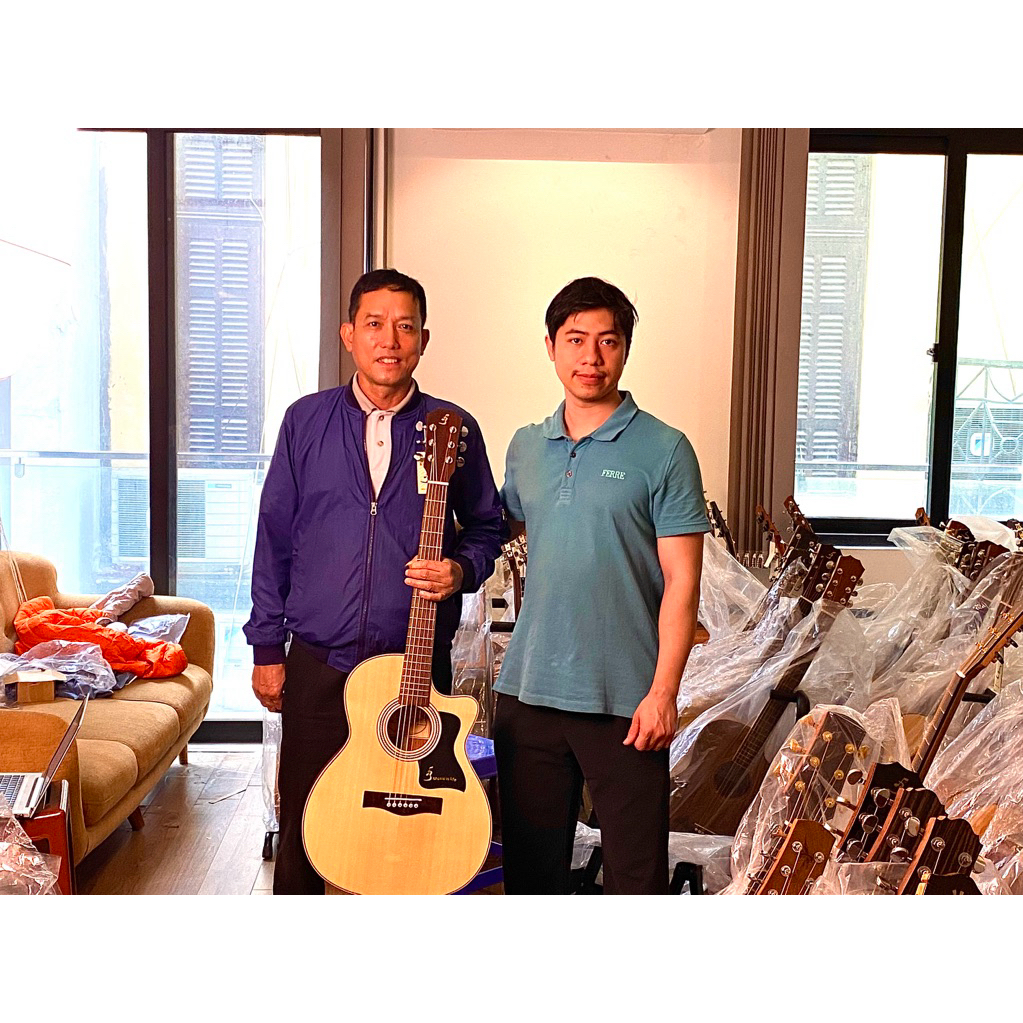 Guitar Ba Đờn J150 – Tiếng Hay + Dáng A cầm gọn – Anh em Guitar Ba Đờn D200 – Đối thủ đáng gờm Rosen