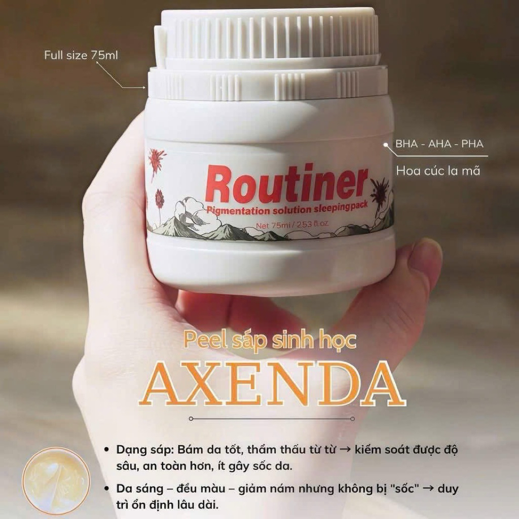 Sáp Peel Da Sinh Học AXENDA Routiner