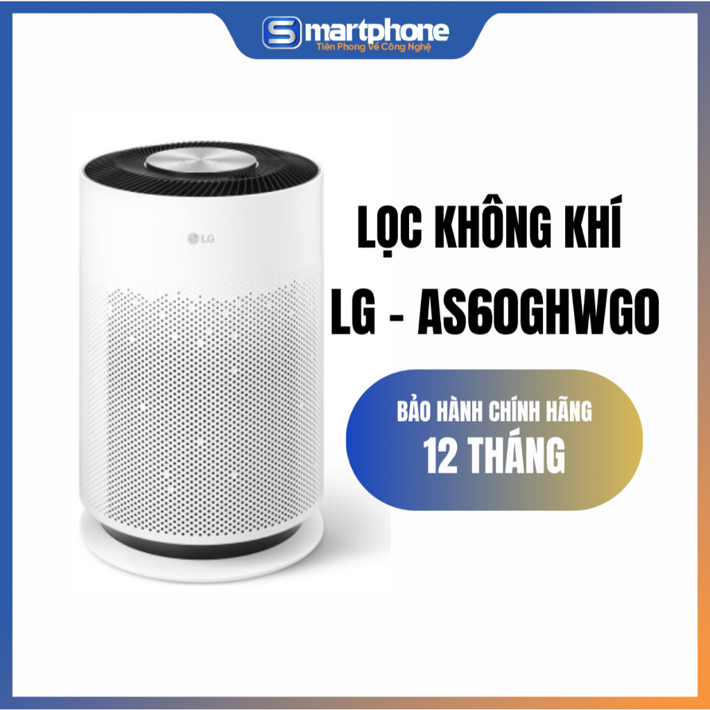 Máy lọc không khí LG Puricare 360 AS60 Gen 2 (2026) - Bảo Hành Chính Hãng 12 Tháng Toàn Quốc
