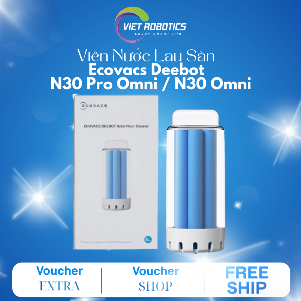 Viên nước lau sàn Ecovacs N30 Pro Omni / N30 Omni (DSC060002)