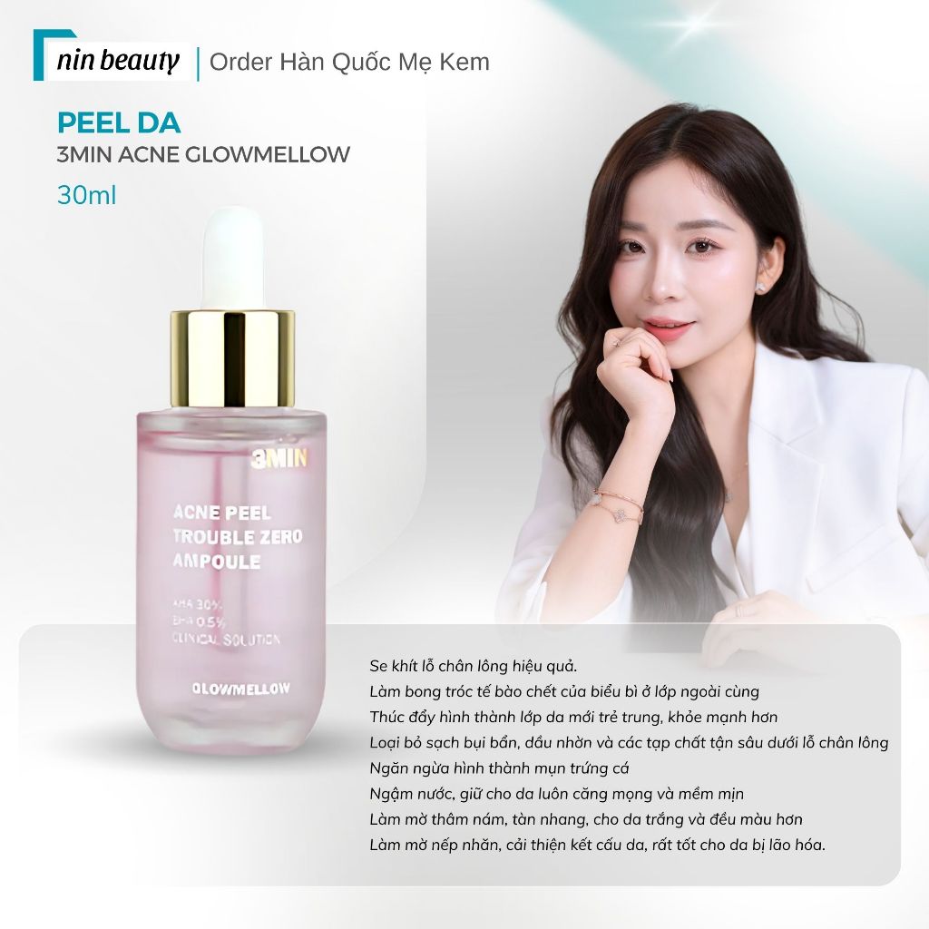 Peel da 3MIN acne Glowmellow
