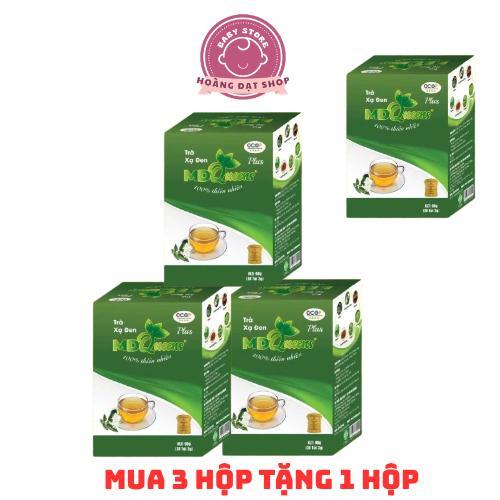 [COMBO 4 HỘP] Trà xạ đen MD Queens 100% thảo dược thiên nhiên giúp ổn định huyết áp, Hạ mỡ máu, men 