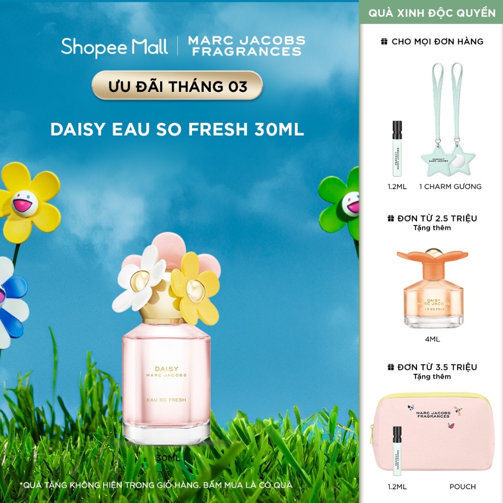 Nước hoa Nữ Marc Jacobs DAISY Eau so Fresh EDT 30ml