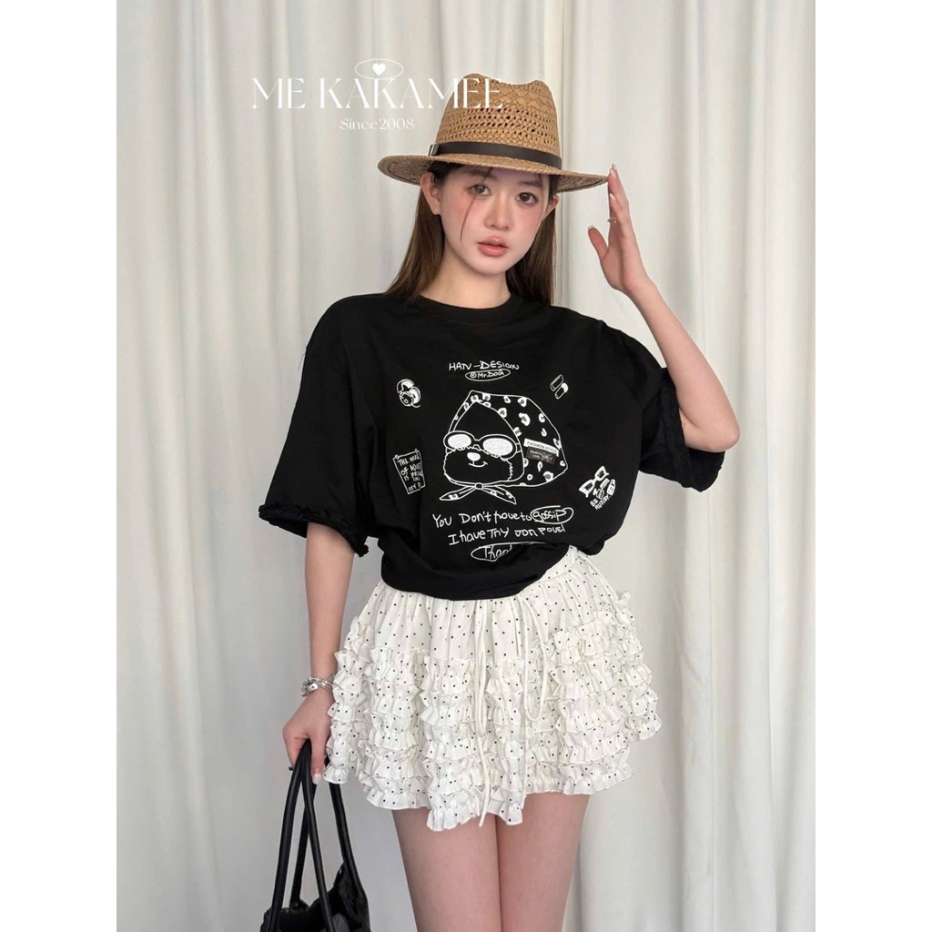 [V1.1223] Chân Váy Chấm Bi Bèo Dáng Ngắn 4 Màu Có Lót Siêu Xinh | BigBuy360 - bigbuy360.vn