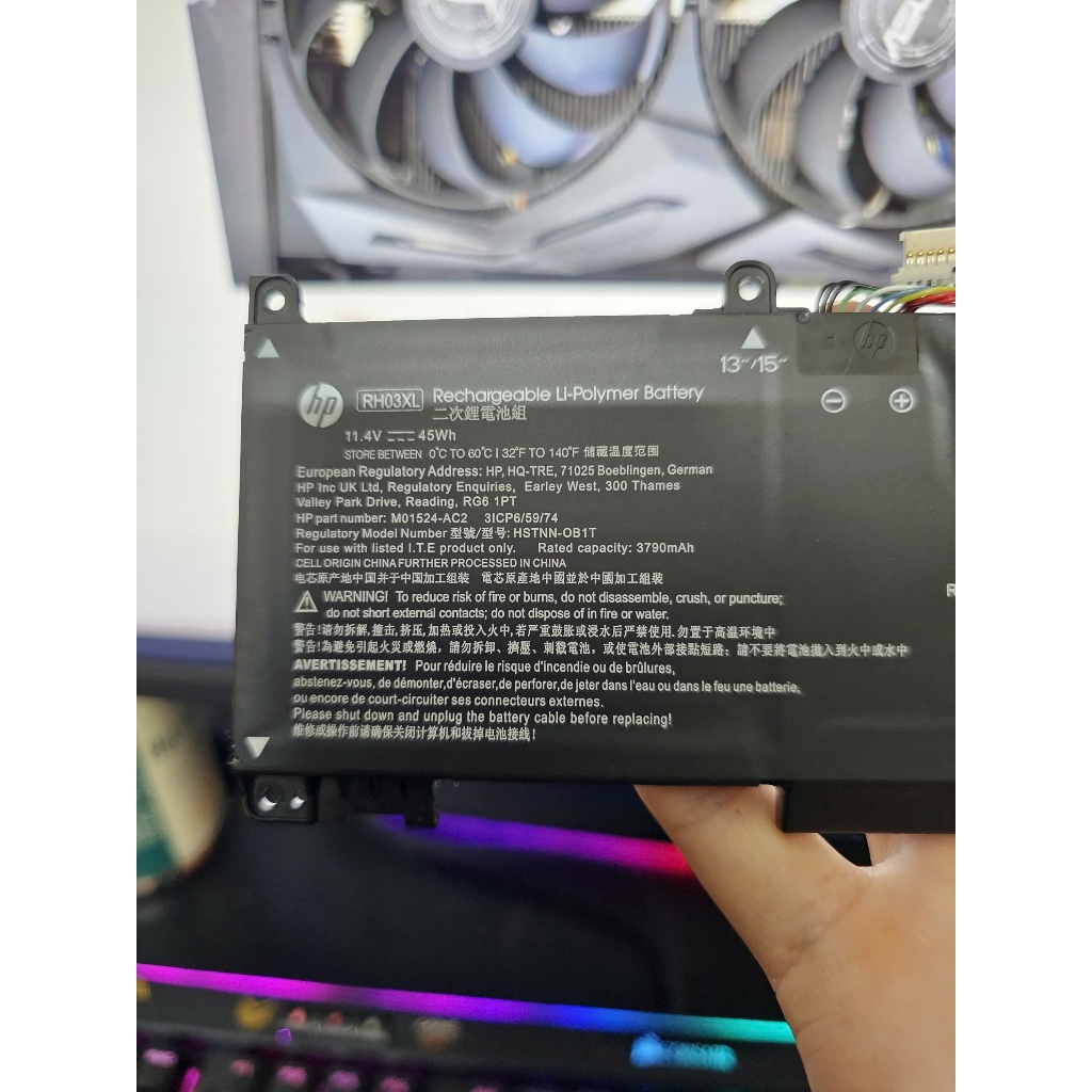 Pin Laptop HP ProBook 430 440 445 450 455 -> G8 G9 G10 EliteBook 630 640 645 650 655