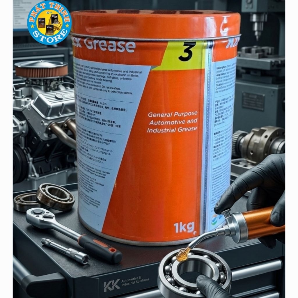 Mỡ Kixx Grease 3 - 1 Kg