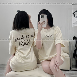 Áo Thun ALDV 3 Dòng ROMANCE STUDIO Nam Nữ Form Rộng Chất Vải Cotton 260GSM Full Tag Mác Loại 1