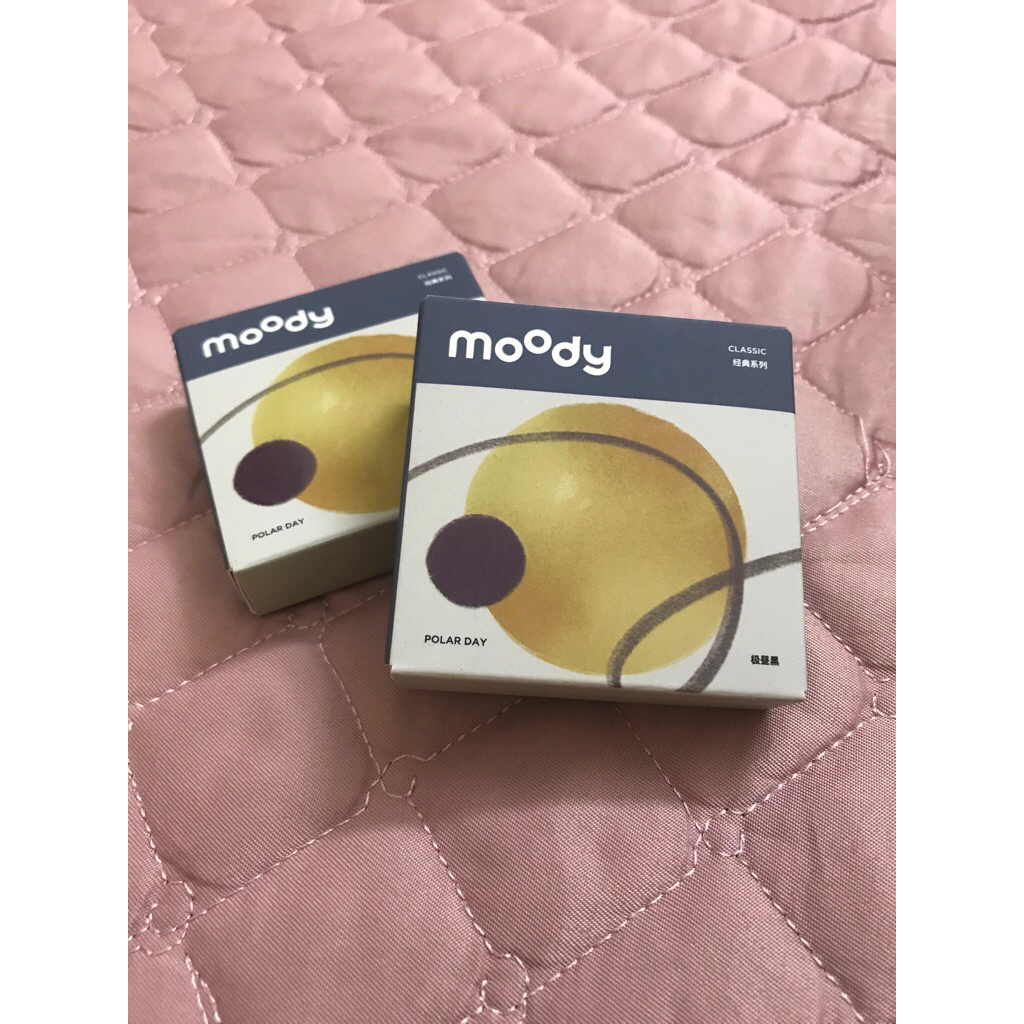 (Pass lens 1 ngày) Lens 1 ngày của moody, nguyên seal, hộp chưa qua sử dụng