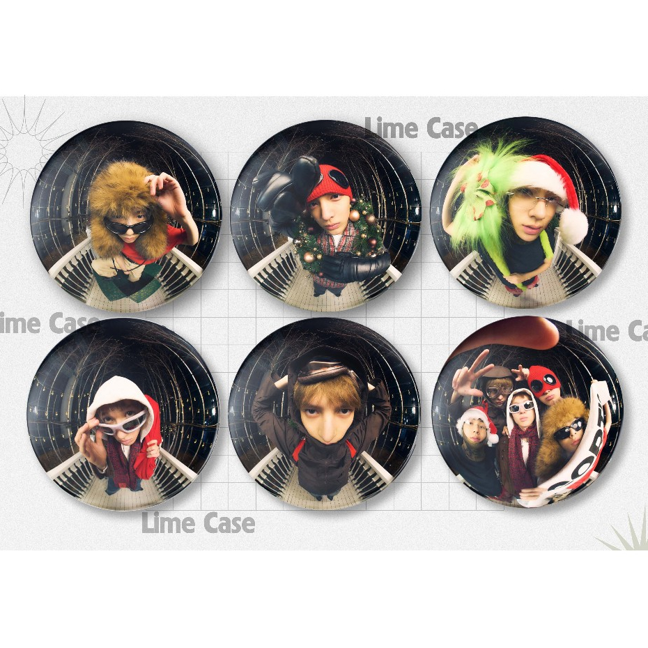 Huy hiệu CORTIS Christmas Xung quanh quán Bar BADGE