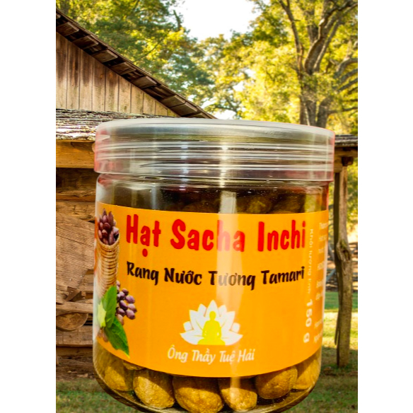 HẠT SACHA INCHI RANG NƯỚC TƯƠNG TAMARI QUY NGUYÊN 150G