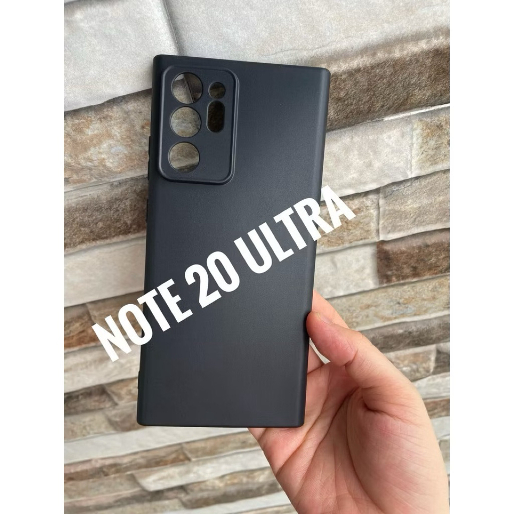 Ốp lưng dẻo Samsung Galaxy Note 20 Ultra , Note 10 Plus chống bám vân tay (đen)