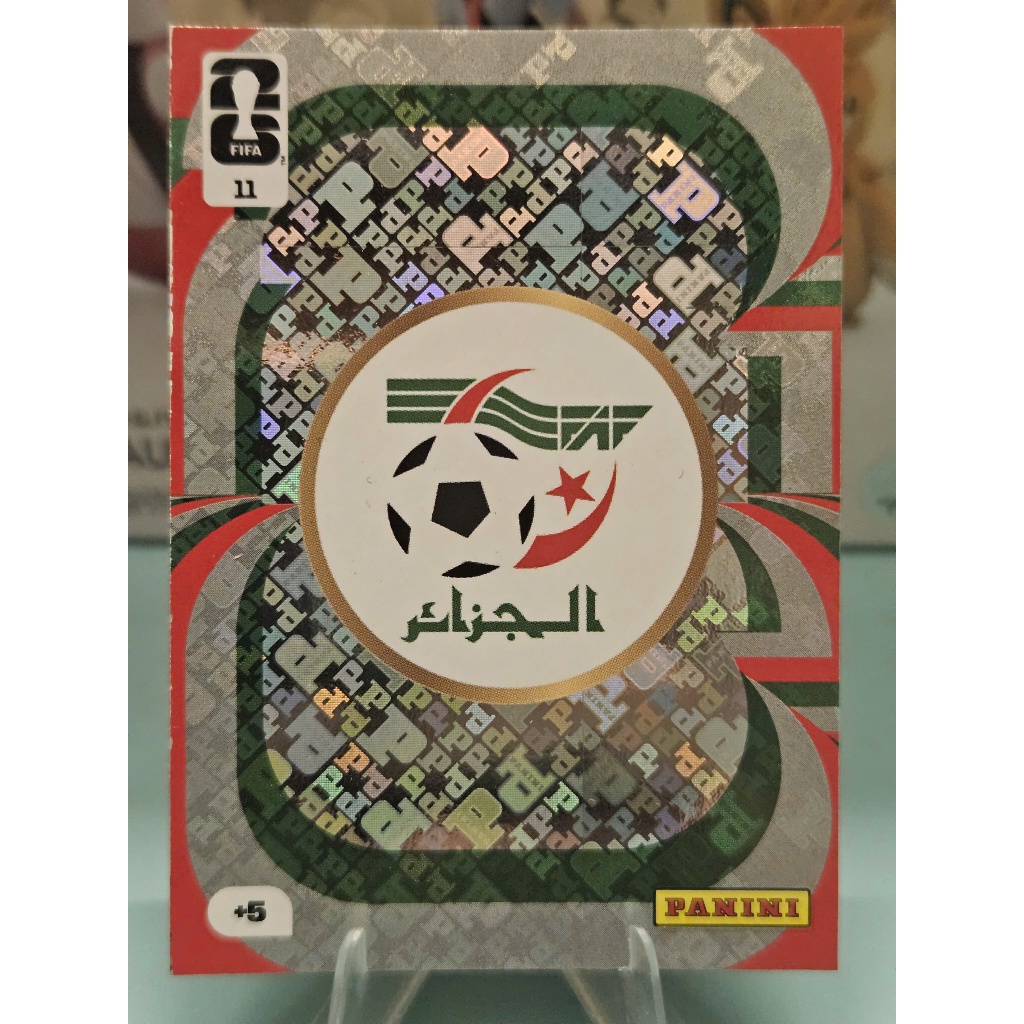 Thẻ TEAM BADGE Algeria Panini World Cup 2026