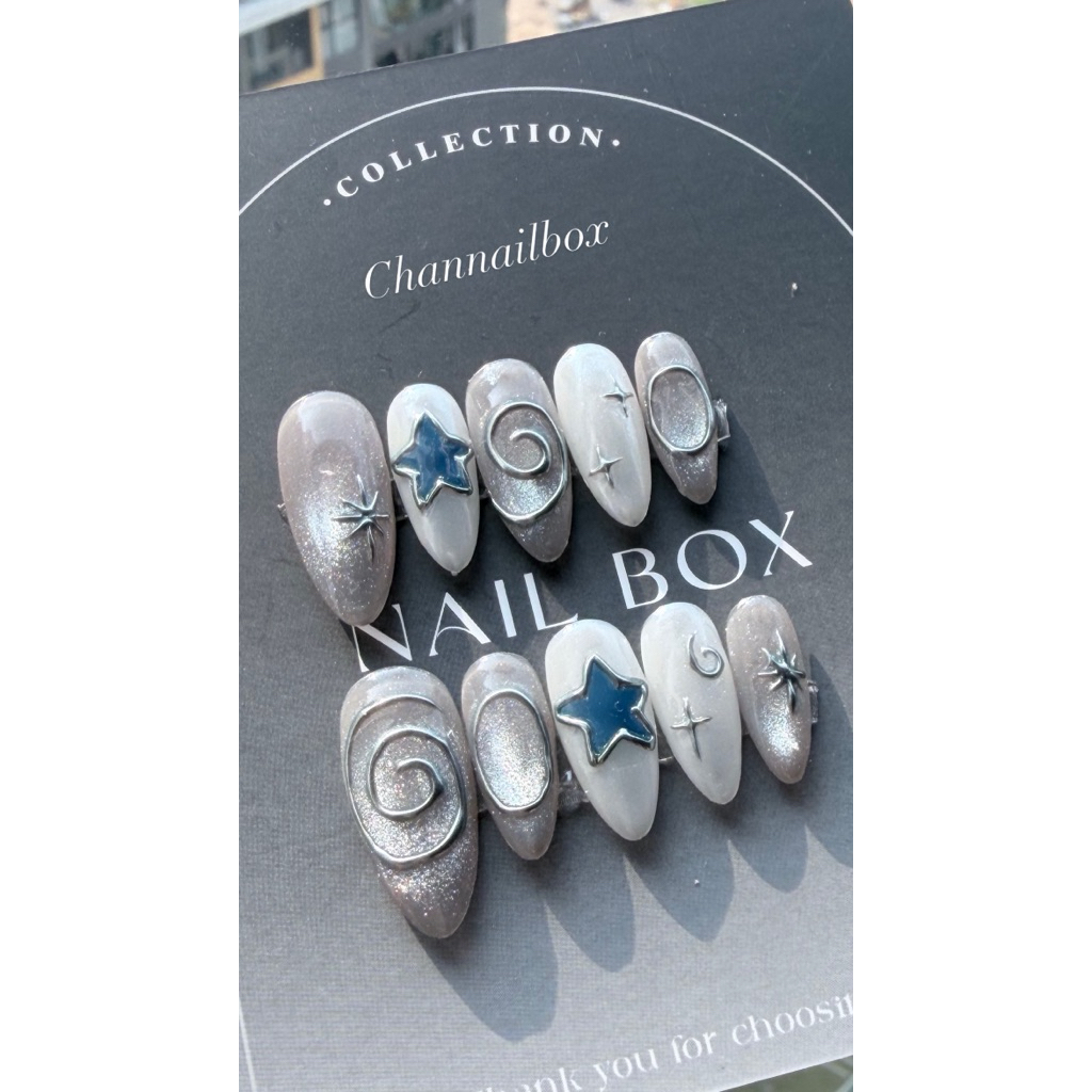 Nailbox thiết kế y2k cá tính( ảnh thật shop tự chụp)