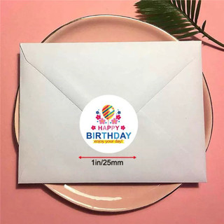 500 miếng tem dán chữ thank you