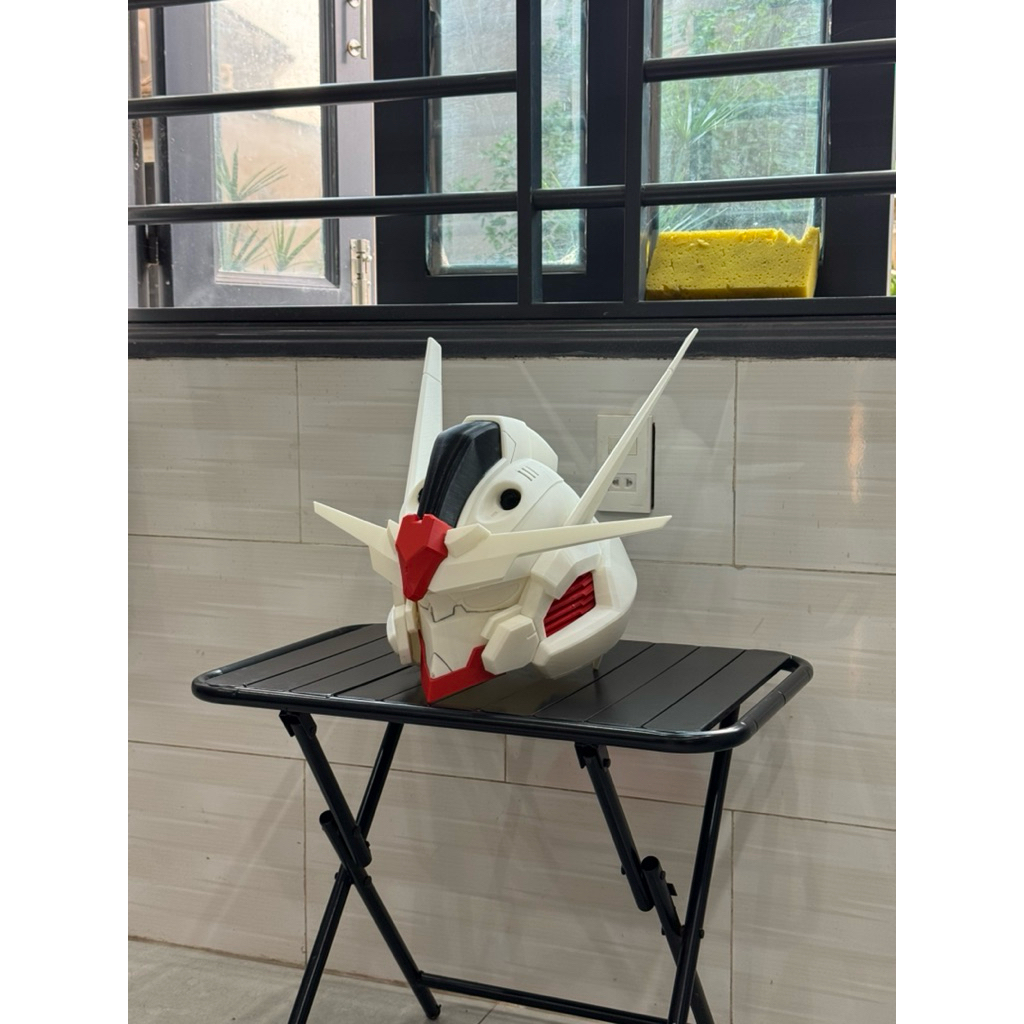GUNDAM/ Mô hình đầu Robot Gundam Aerial in 3D