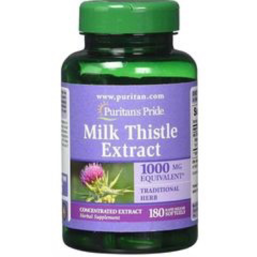 Viên uống thải độc gan Milk thistle extract 1000mg Puritan’s Pride Của Mỹ