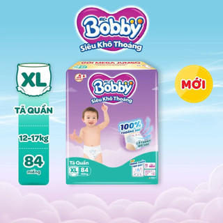 Tã/bỉm quần Bobby XL84+4