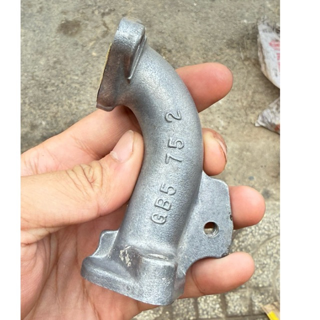 CỔ HÚT, Cổ Chế Hoà Khí, Co Xă:ng ZIN RÃ XE HONDA CUB 81 -90cc, VAI RỘNG ĐÚNG ĐỜI- ĐÚNG 90cc- Mã GB5 