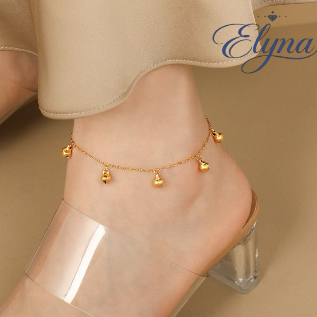 Lắc Chân Titan Không Gỉ Chuông Sang Chảnh | Elyna Jewelry