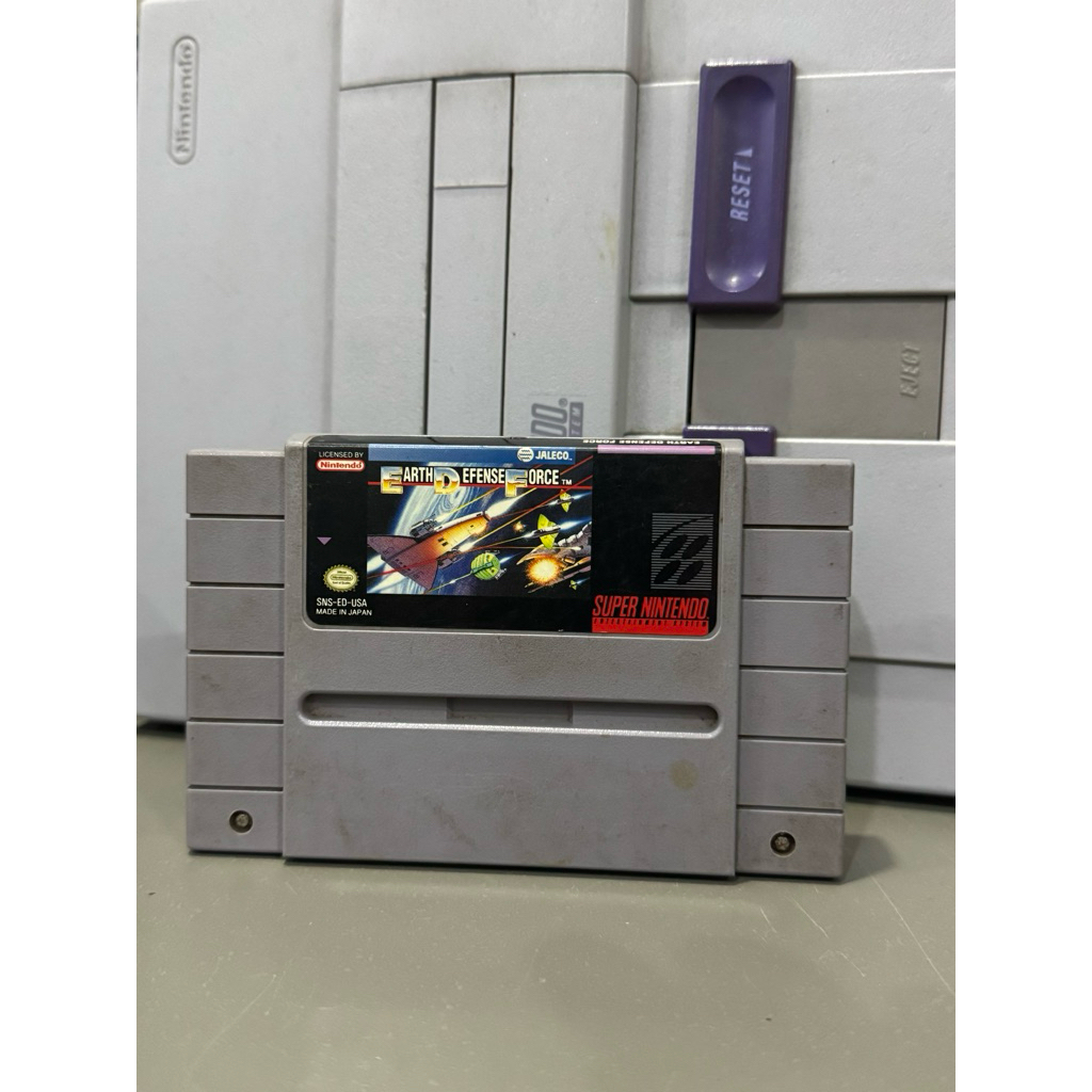 Băng game SNES - Earth Defense Force