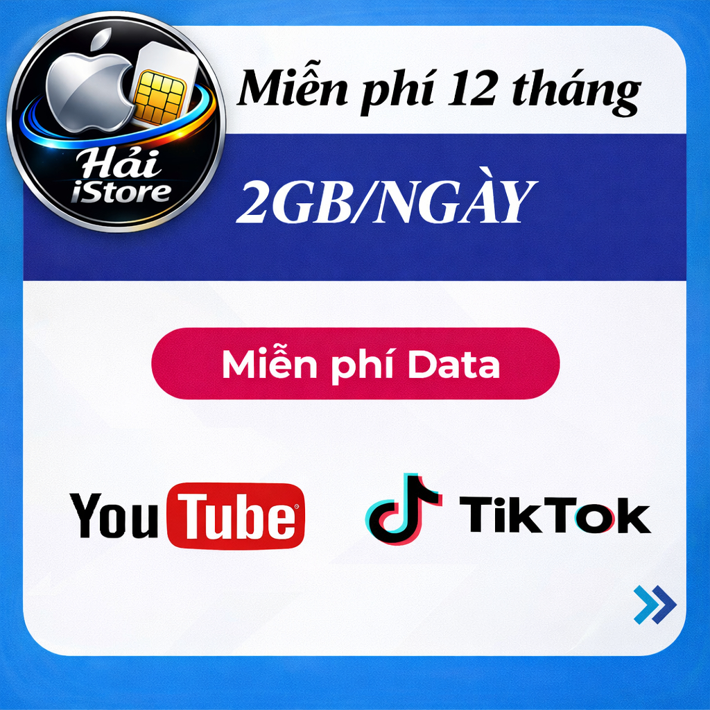 [SIÊU RẺ ] Sim Vinaphone Soda125 Miễn Phí Tỷ GB Titok Youtube + Ngày 2GB Miễn Phí 1 Năm + Sim xe oto