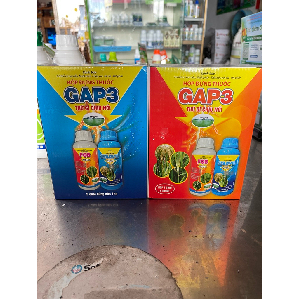 Bộ đôi  GAP3 dưỡng cây xanh lá thứ gì chịu nổi