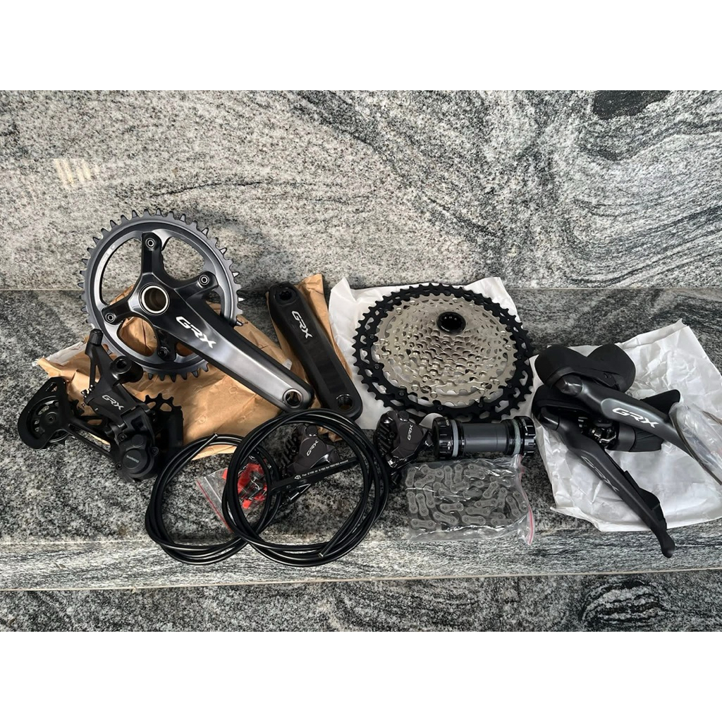 [GRAVEL VN] Bộ groupset Shimano GRX RX820 1×12 tốc – phanh đĩa dầu cho gravel / road địa hình