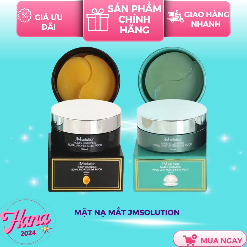MẶT NẠ DƯỠNG MẮT JM Solution.