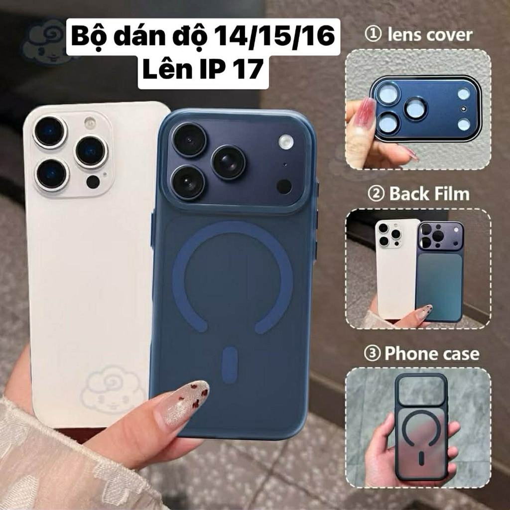 BỘ DÁN ĐỘ LÊN 17pro/17prm