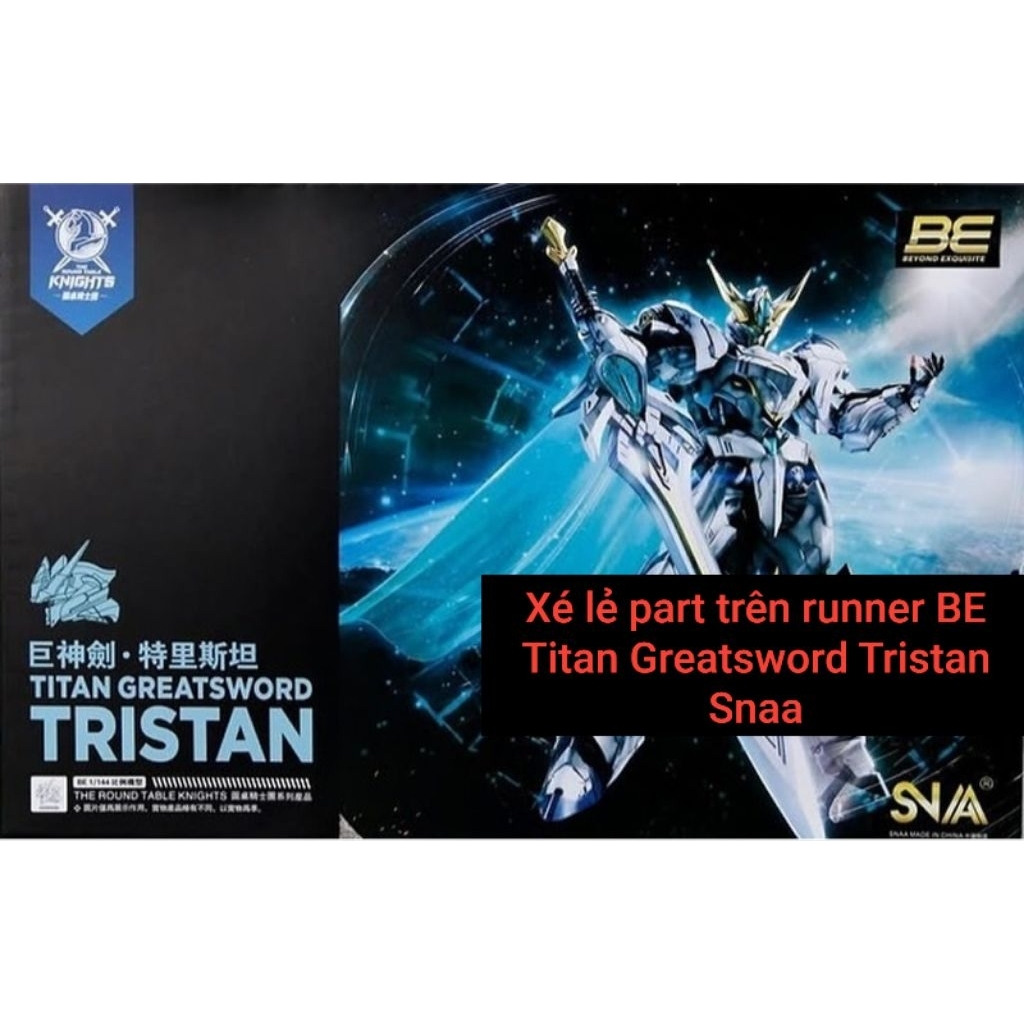 Xé lẻ part trên runner BE Titan Greatsword Tristan Snaa ( VUI LÒNG ĐỌC MÔ TẢ )