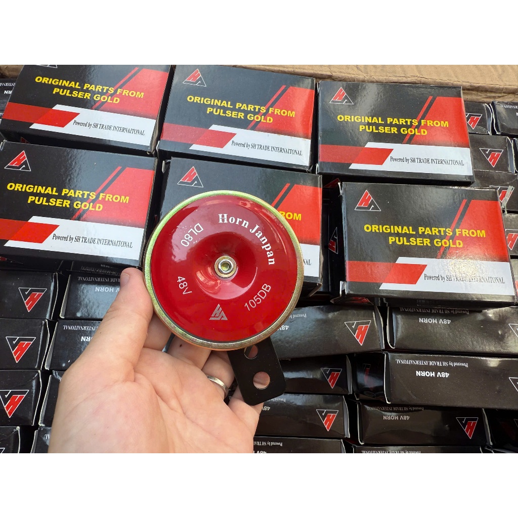 Còi xe điện 48-60volt lắp cho các dòng xe dùng 4 bình và 5 bình như 133S ,133M ,133Plus, 133Pro,Asam