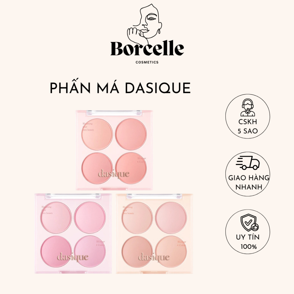 Phấn Má Hồng Dasique Blending Mood Cheek Phấn má Dasique Má hồng Dasique - Borcelle.Cosmetics