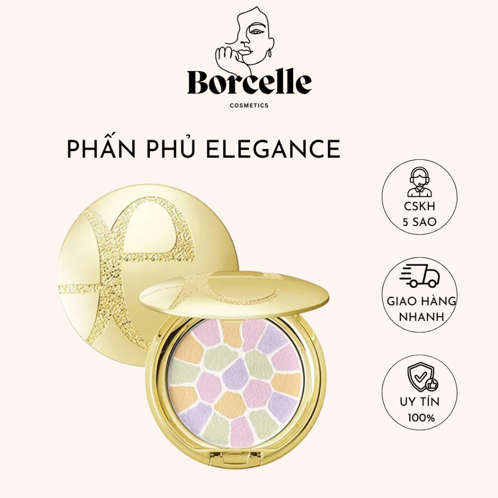 Phấn phủ nén cao cấp Phấn phủ ELEGANCE LA POUDRE HAUTE NUANCE - Borcelle.Cosmetics