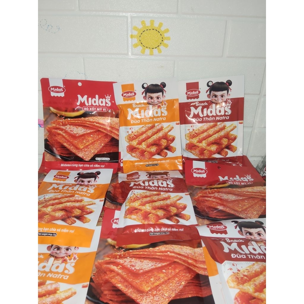 combo 10 gói snack đũa thần natra