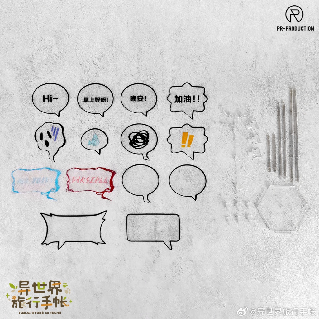 MỚI VỀ] Phụ kiện mở rộng Isekai Ryoko no Techo – Hiệu ứng tiếng nói (PR-PRODUCTION)