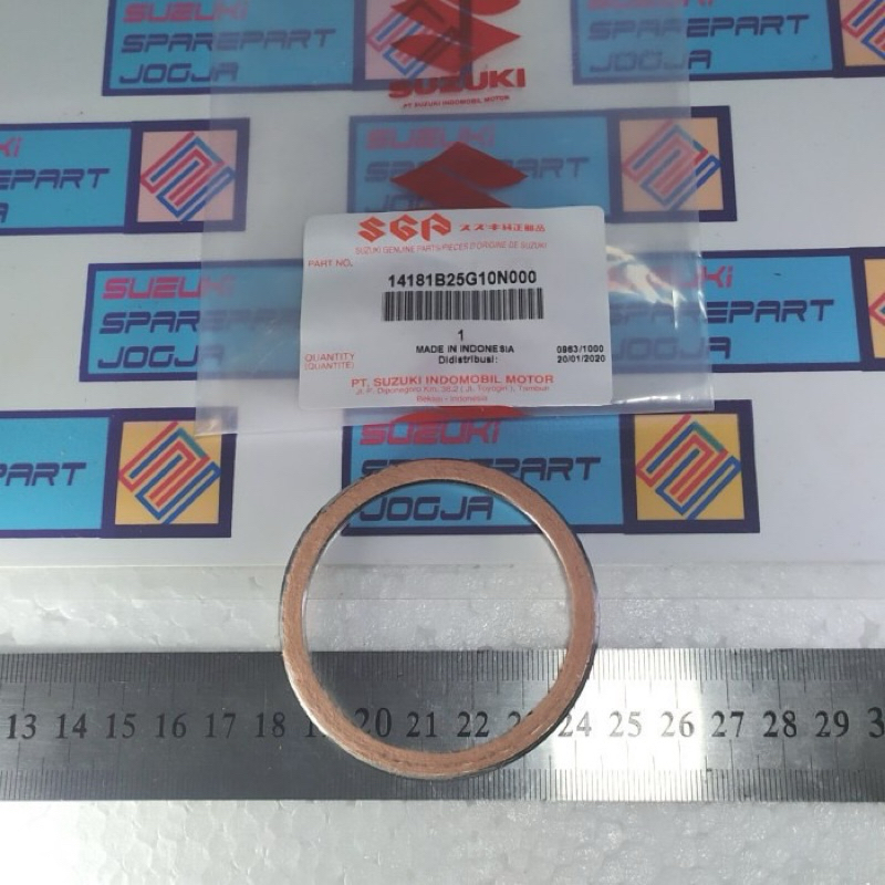 Ron Nối Pô - Satria FI, Raider FI, Raider Xăng Cơ, GSX R150, GSX S150 - 14181B25G10N000 -