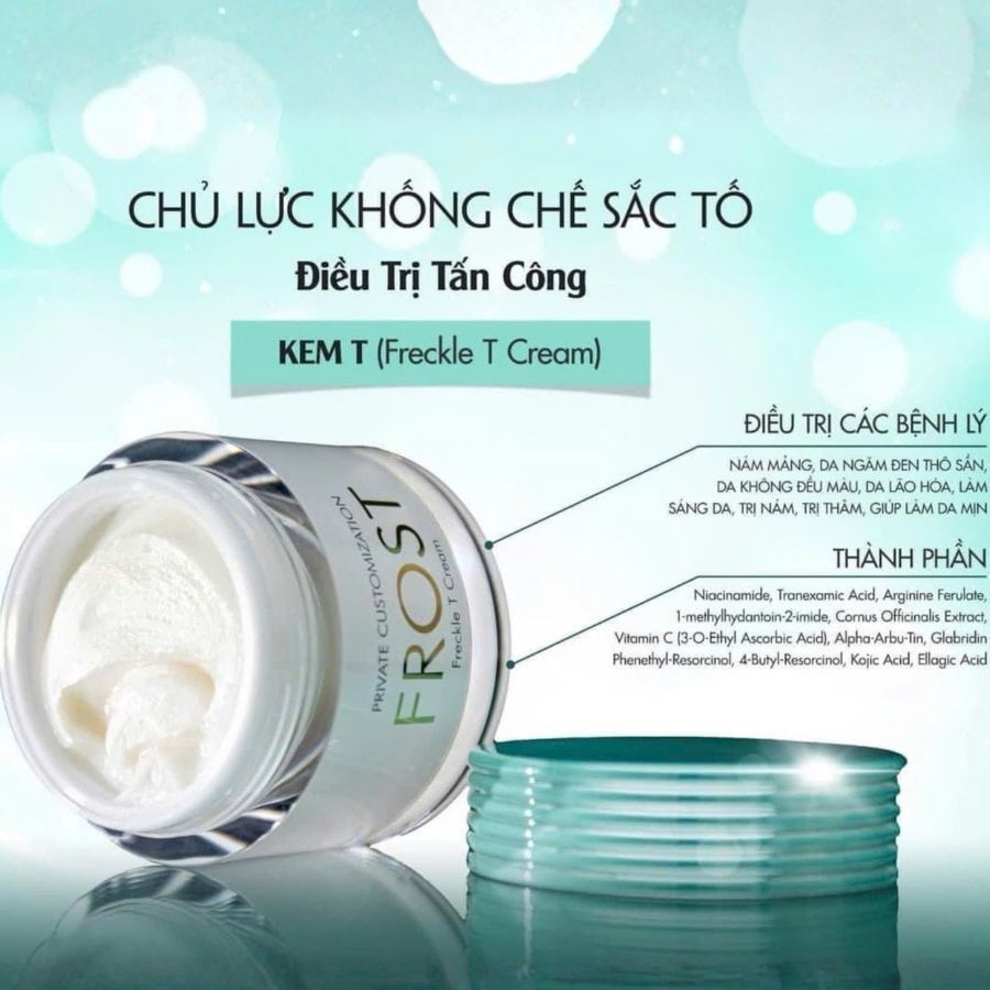 Kem Hỗ Trợ Cải Thiện Sắc Tố Freckle T Cream JIFUYA 35g - Dưỡng Da Trẻ Hoá, Đều Màu - Tạm Da Xinh