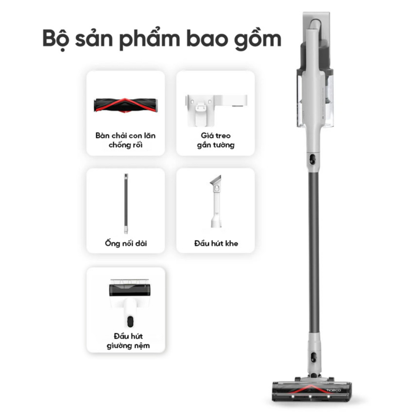 Máy hút bụi cầm tay không dây Tineco A30S Pet - Công suất hút 160W mạnh mẽ - Thời gian sử dụng đến 6