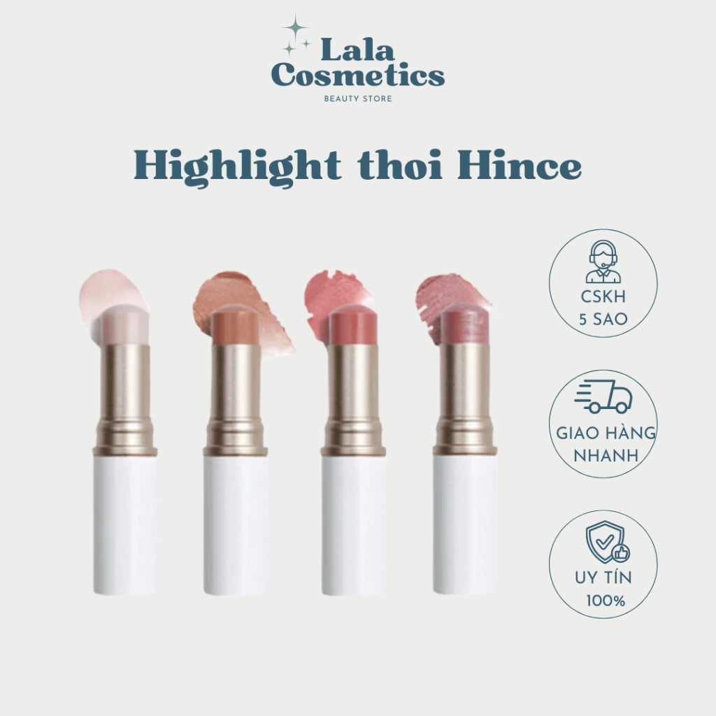 Nhũ Bắt Sáng Dạng Thỏi Hince True Dimension Radiance Balm 10g Highlight Hince - Lala.Cosmetics