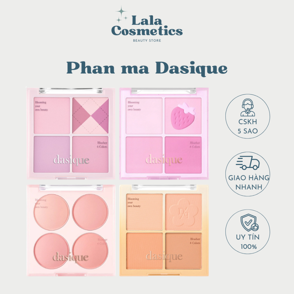 Phấn Má Hồng Dasique Blending Mood Cheek Phấn má Dasique Má hồng Dasique - Lala.Cosmetics