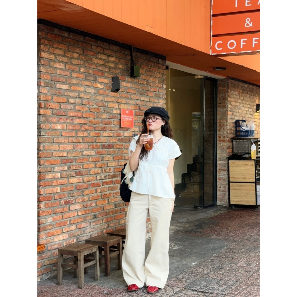 Áo Len Nữ Cộc Tay Dệt Kim Form Ôm Basic – Áo Nữ Hàn Quốc Thanh Lịch Dễ Phối Đồ Hot Trend HH2 | BigBuy360 - bigbuy360.vn