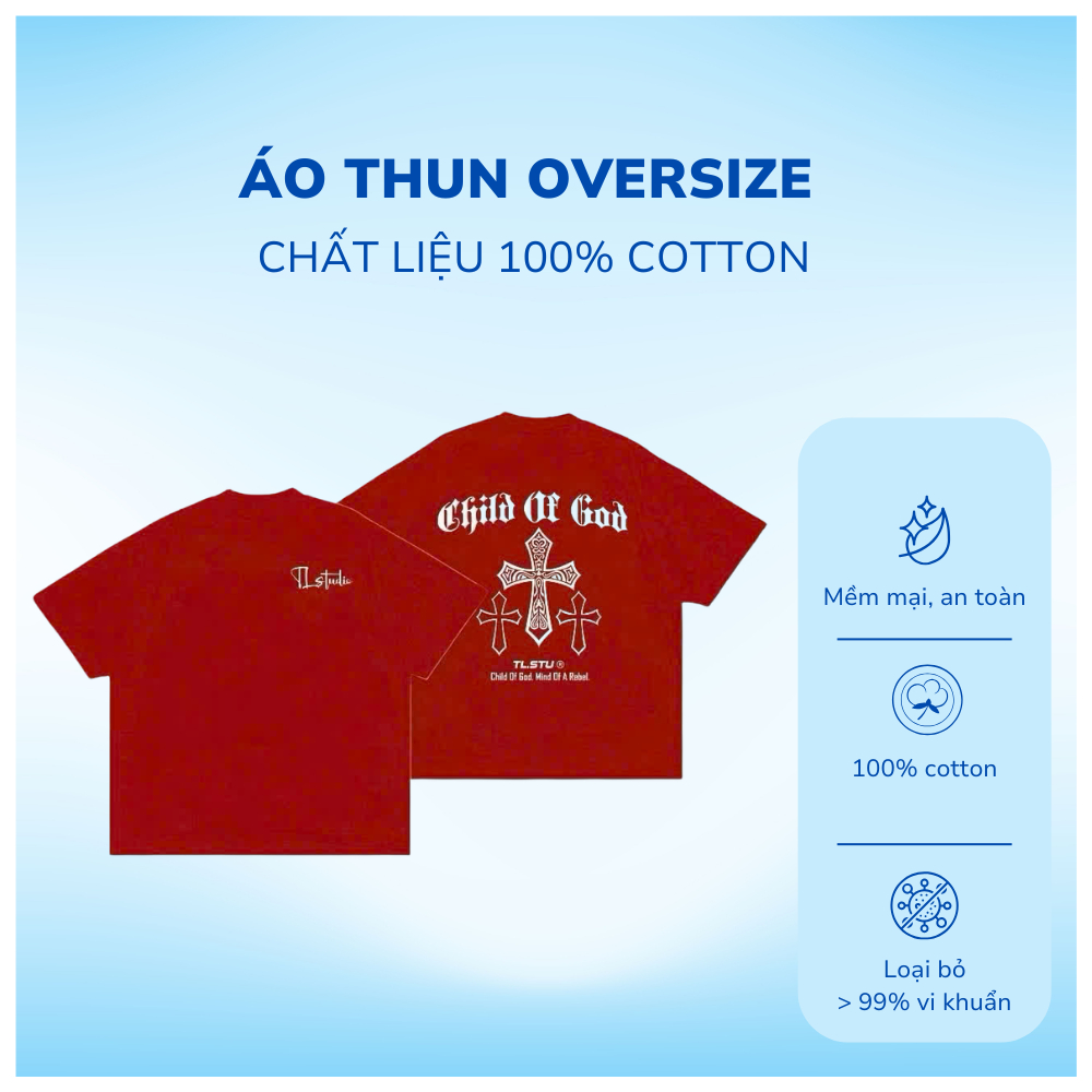 Áo thun nam cổ tròn oversize cotton 260gsm (mẫu 5) cao cấp – Form rộng unisex, áo phông basic dày mị