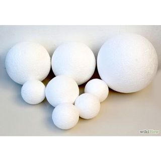 (Sỉ siêu rẻ) 100 trái xốp tròn trang trí 5cm