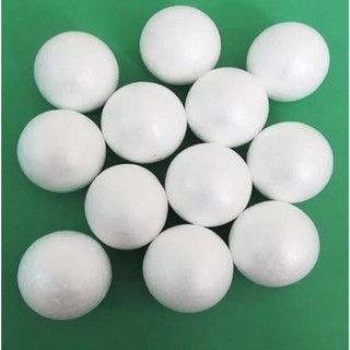 (Sỉ siêu rẻ) 100 trái xốp tròn trang trí 5cm