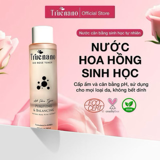 BIO ROSE TONER Nước Hoa Hồng Cân Bằng Thuần Chay Diệu Nhẹ 200ml