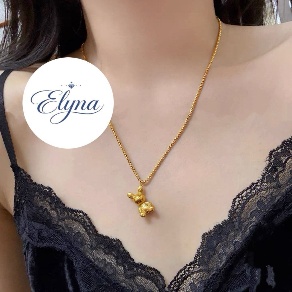 Dây Chuyền Titan Không Gỉ Thỏ Xinh | Elyna Jewelry